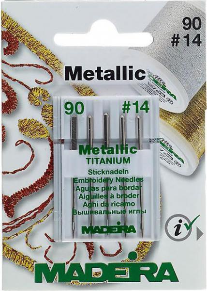 Madeira Metallic Stick- und Nähnadeln
